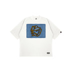 DENIM PATCH TEE